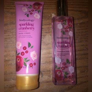 Cranberry lotion and spray